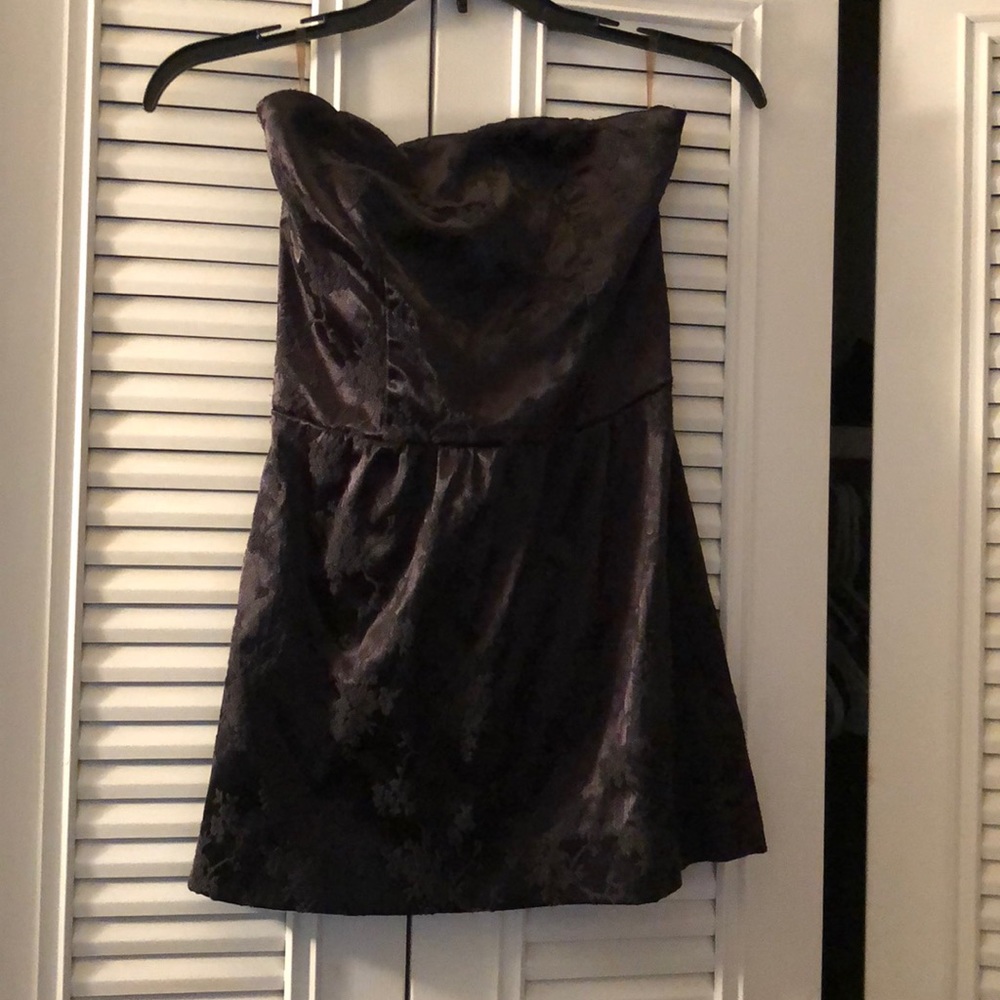 Black silk top